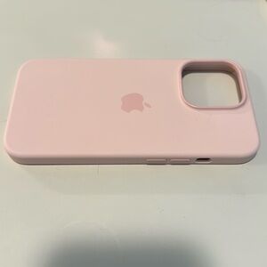 Light Pink Silicone Apple Case - iPhone 13 Pro